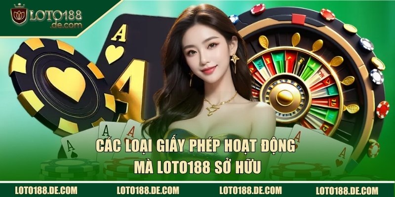 Tổng hợp những chứng chỉ mà nhà cái LOTO188 sở hữu